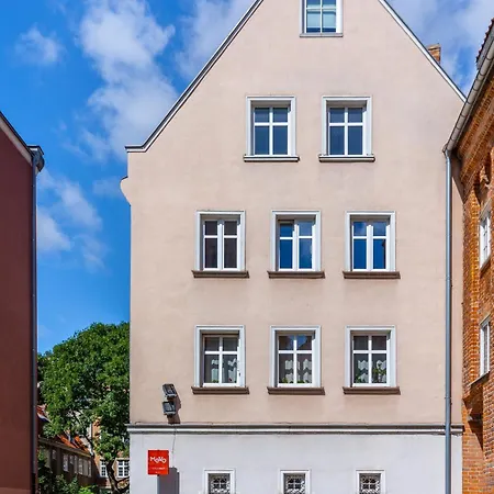 Stylowy Apartament W Sercu Starowki Z Widokiem Na Motlawe Danzig Exterior foto